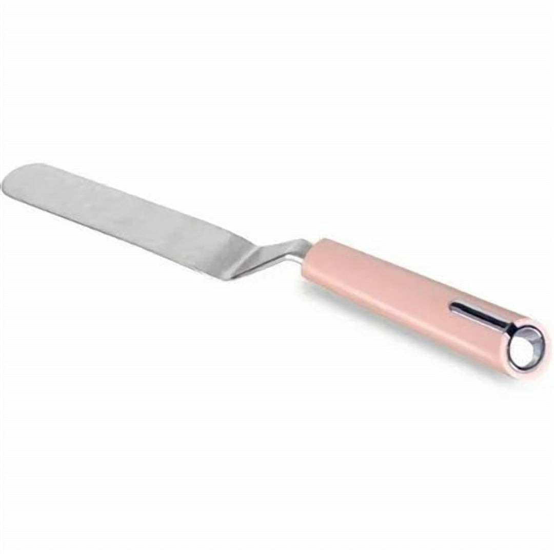 Stainless Steel Cake Smoothing Knife with Non-Slip Plastic Handle