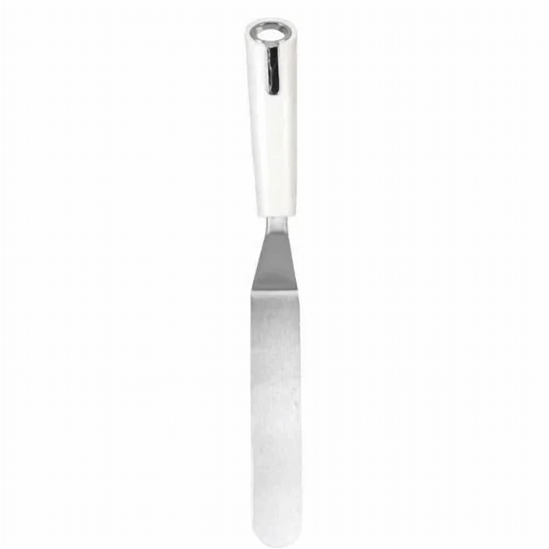 Stainless Steel Cake Smoothing Knife with Non-Slip Plastic Handle