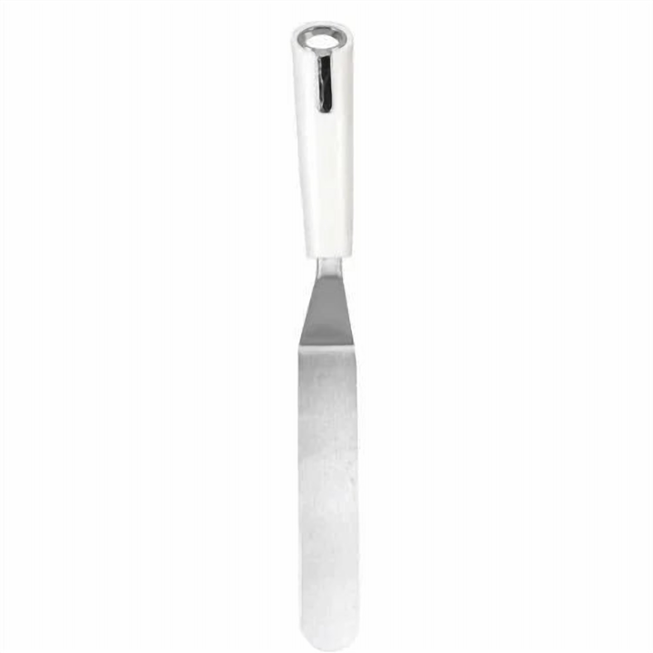 Stainless Steel Cake Smoothing Knife with Non-Slip Plastic Handle