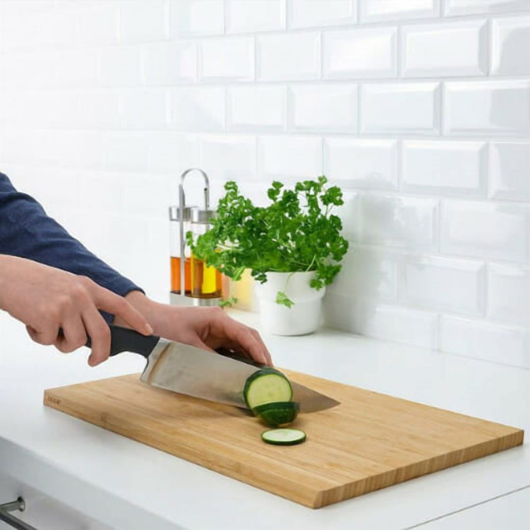 20 cm Chef Knife with a Black Handle for Everyday Kitchen Prep
