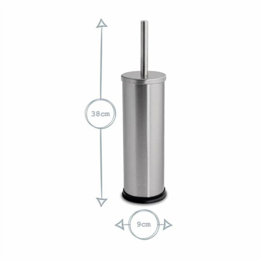 Lightweight Toilet Brush with Long Handle and Inner Bowl