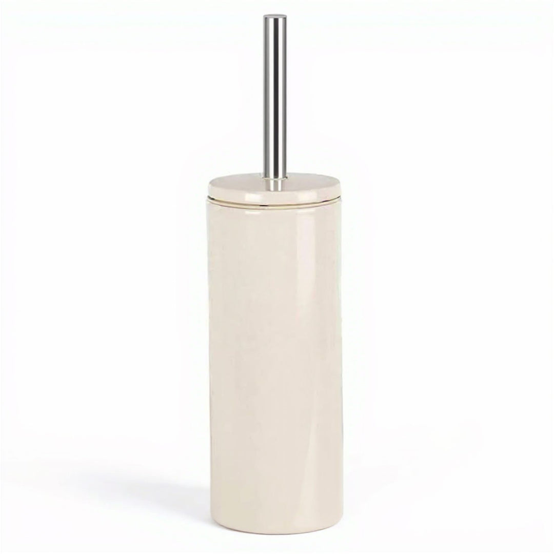 Lightweight Toilet Brush with Long Handle and Inner Bowl