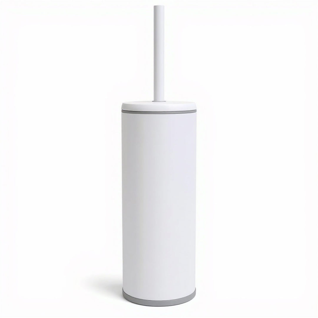Lightweight Toilet Brush with Long Handle and Inner Bowl