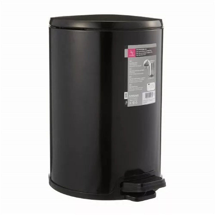 12 L Stainless Steel Pedal Bin with Odour Sealing Lid, Damper Close