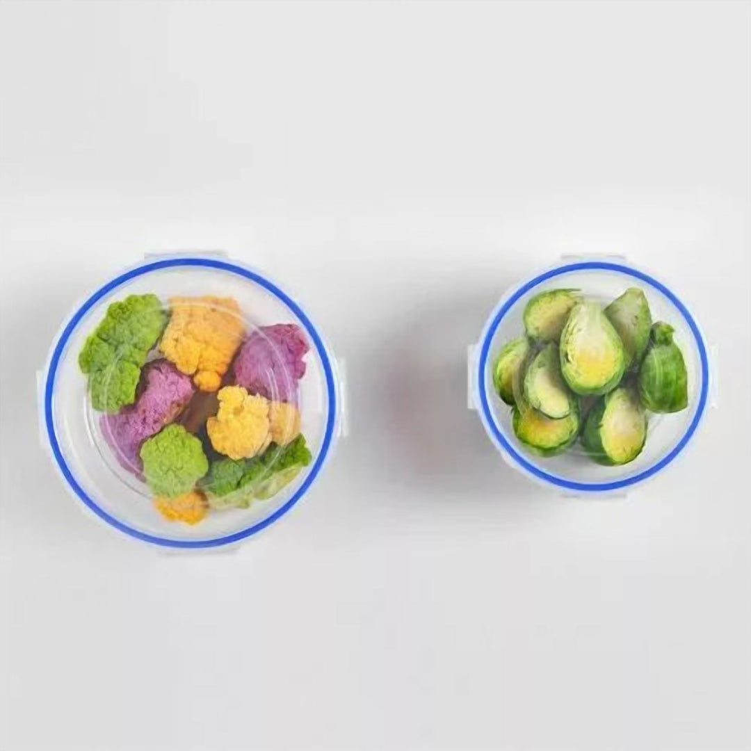 Food Storage Container Set of 3: 625 ml, 1200 ml and 2100 ml