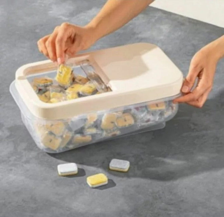 Plastic Rice and Flour Storage Box with Slide Lid, 5 to 10 L
