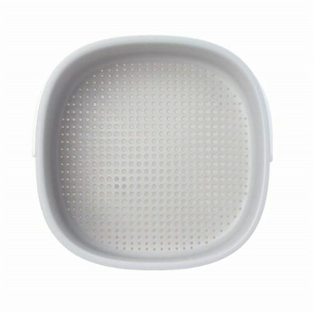 Double Layer Drain Basket with a Lift Out Inner Colander