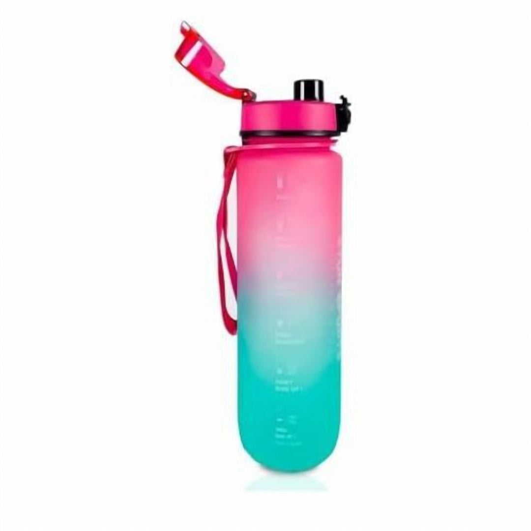 Slim Sports Water Bottle 1 L for the Gym and School Bag