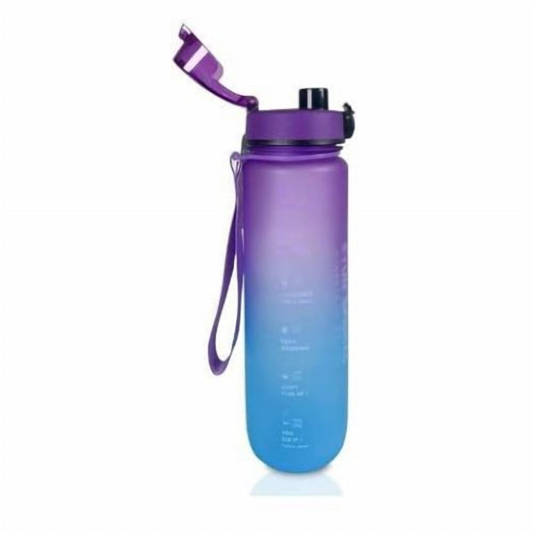 Slim Sports Water Bottle 1 L for the Gym and School Bag