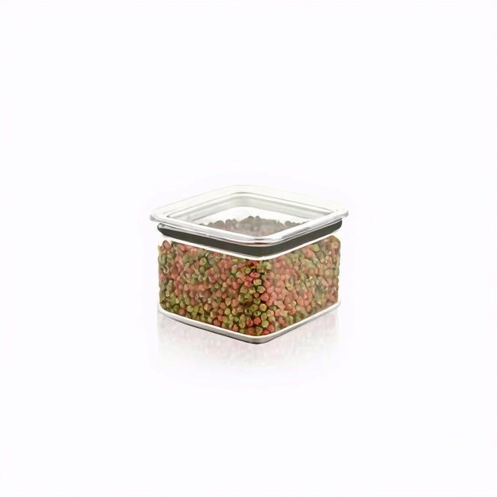 Acrylic Spice and Sugar Jar with Airtight Silicone Seal Lid
