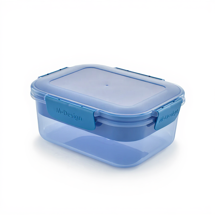 Fresco Lunch Box Blue with Divided Compartments, M design