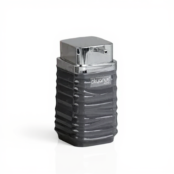 Square Soap Dispenser Silver Frame 300 ML