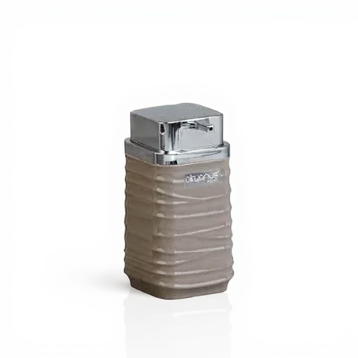 Square Soap Dispenser Silver Frame 300 ML