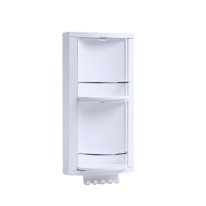 Rotating Bathroom Corner Caddy ,2 Tier