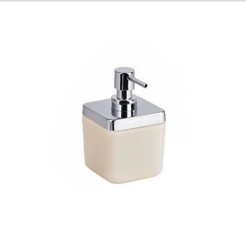 Acrylic Bathroom Set 5 Pieces with Silver Frame