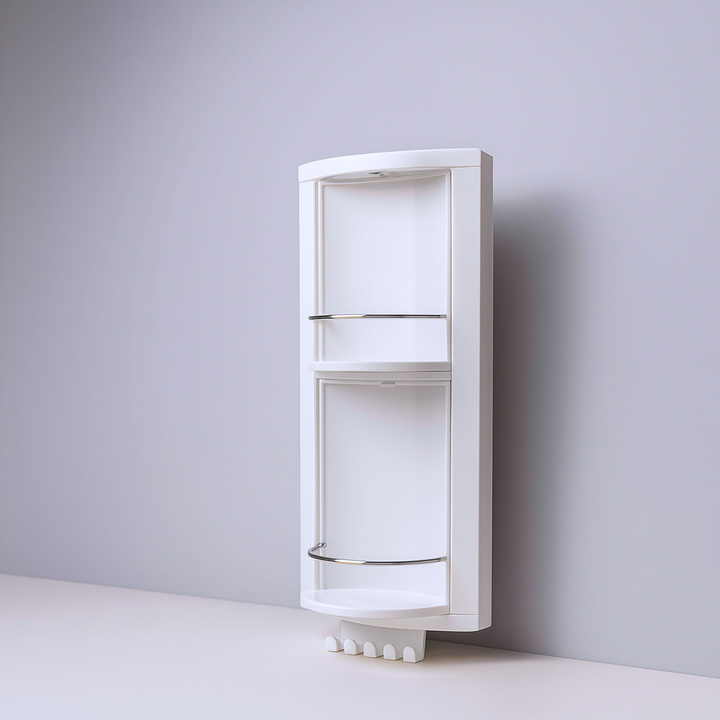 Rotating Bathroom Corner Caddy ,2 Tier