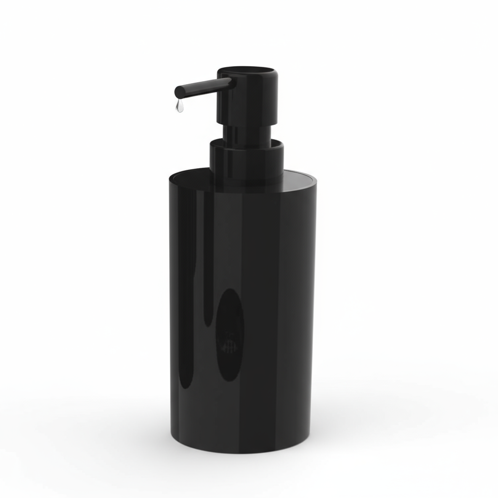 5-Piece Plastic Bathroom Accessories Set.