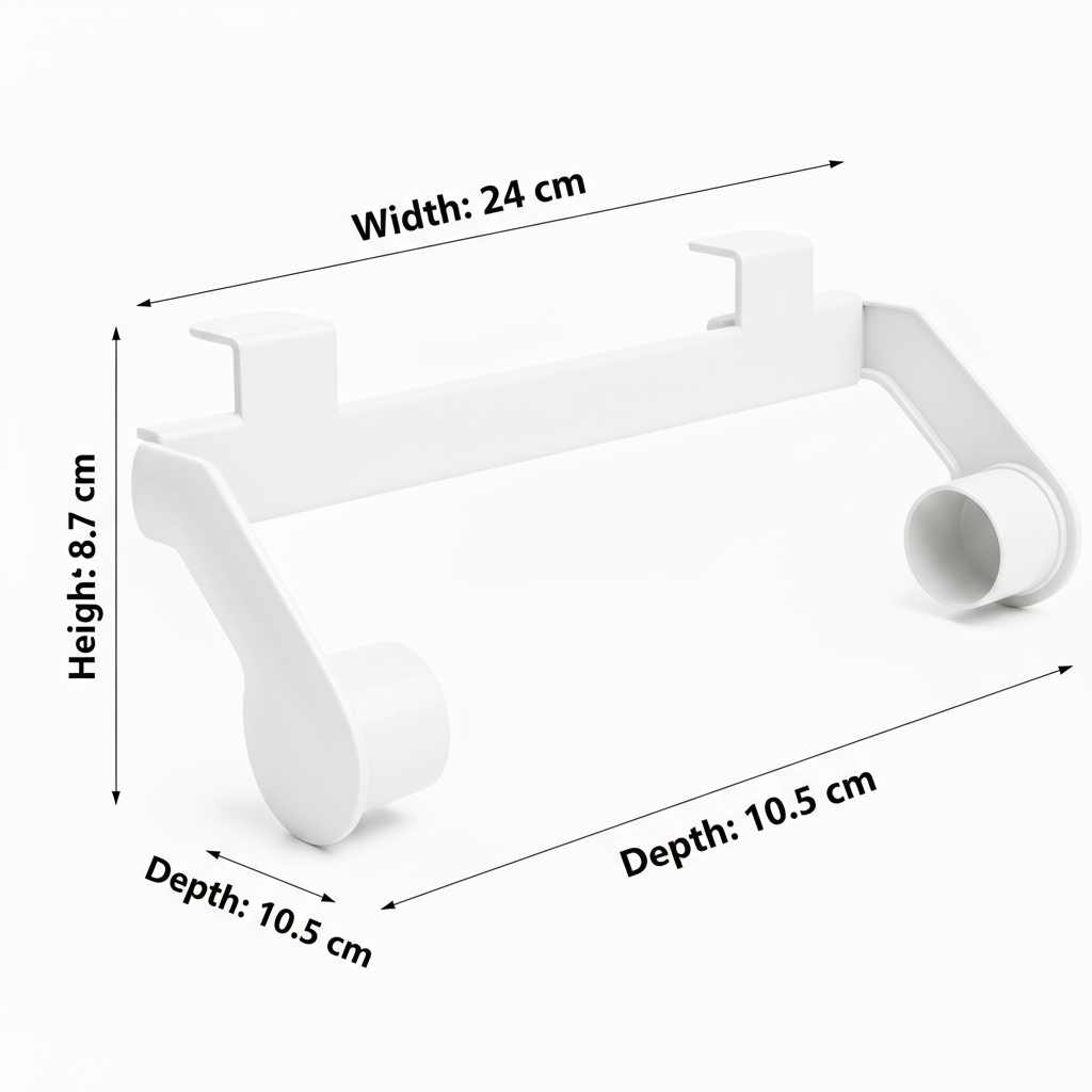 Plastic Paper Towel Rack For Kitchen and Bathroom