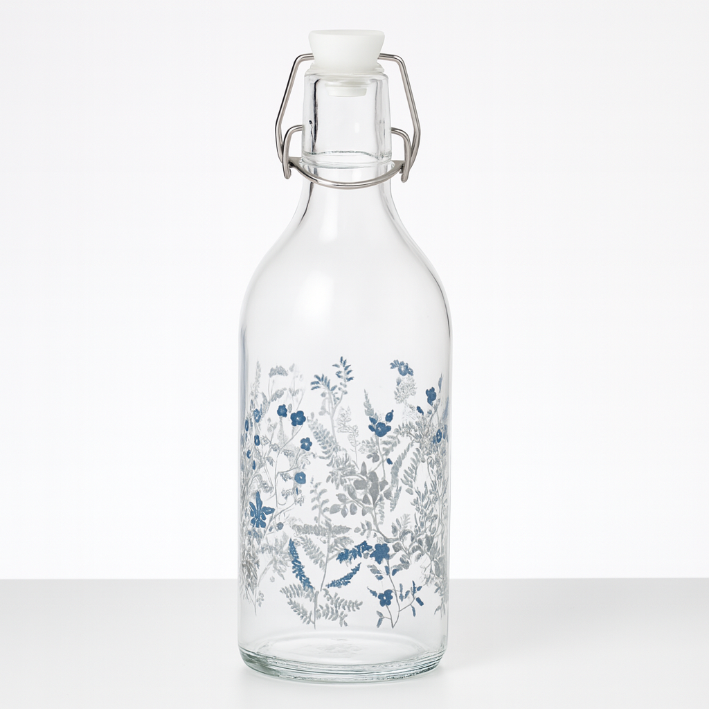 Ikea water bottle with stopper,1 Liter