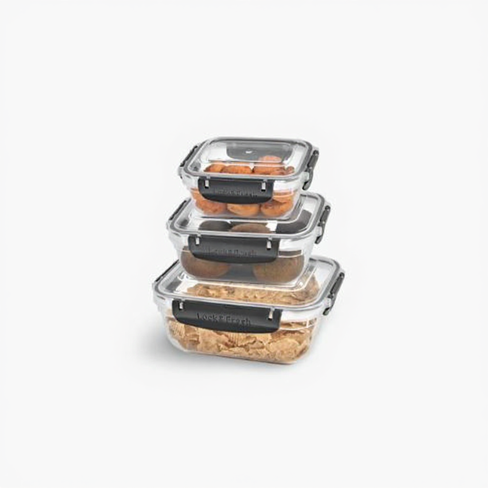Dunya container 400/800/1400ml black front view