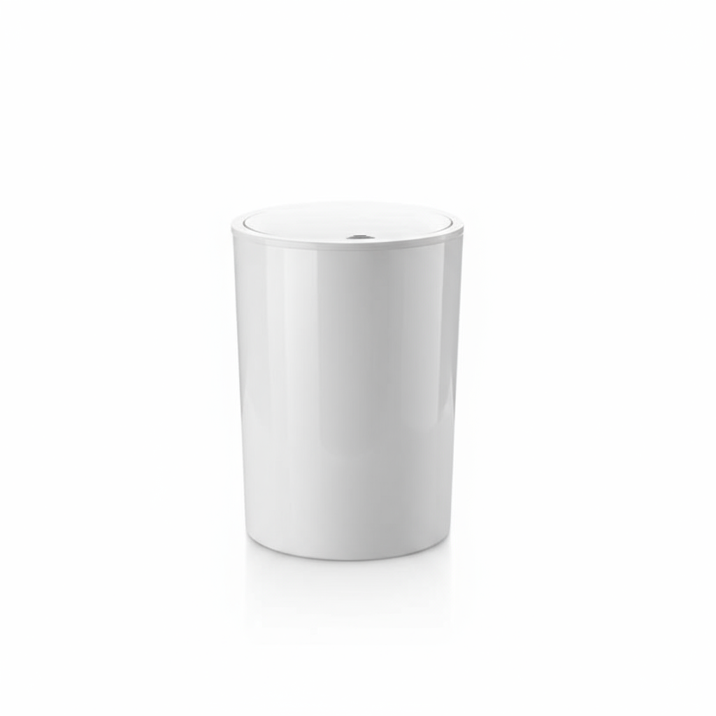 5-Piece Plastic Bathroom Accessories Set.