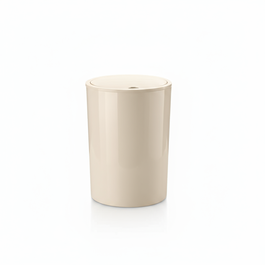 5-Piece Plastic Bathroom Accessories Set.