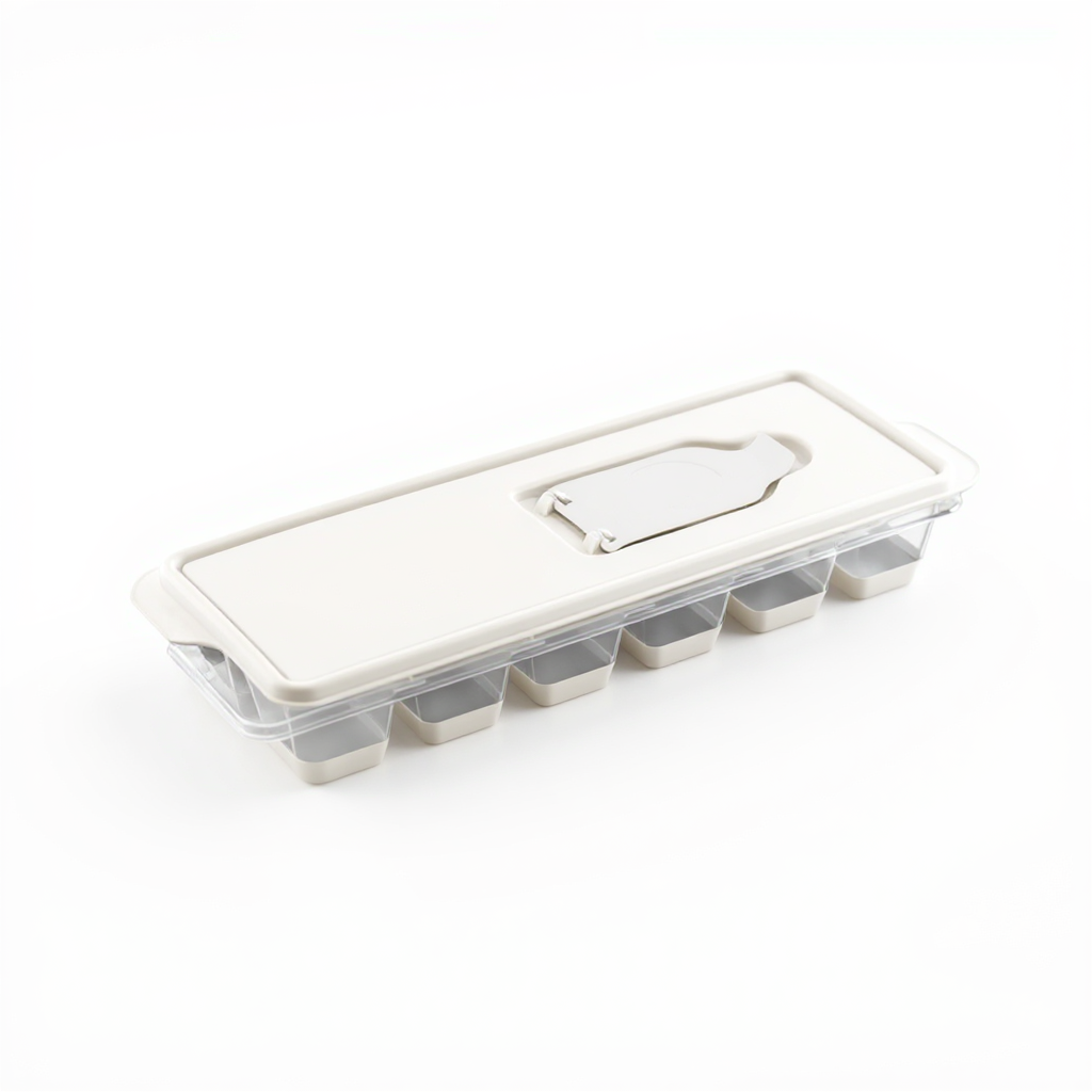 Silicone Ice Cube  with Lid -12 Cubes.