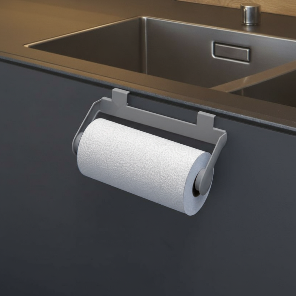 Plastic Paper Towel Rack For Kitchen and Bathroom