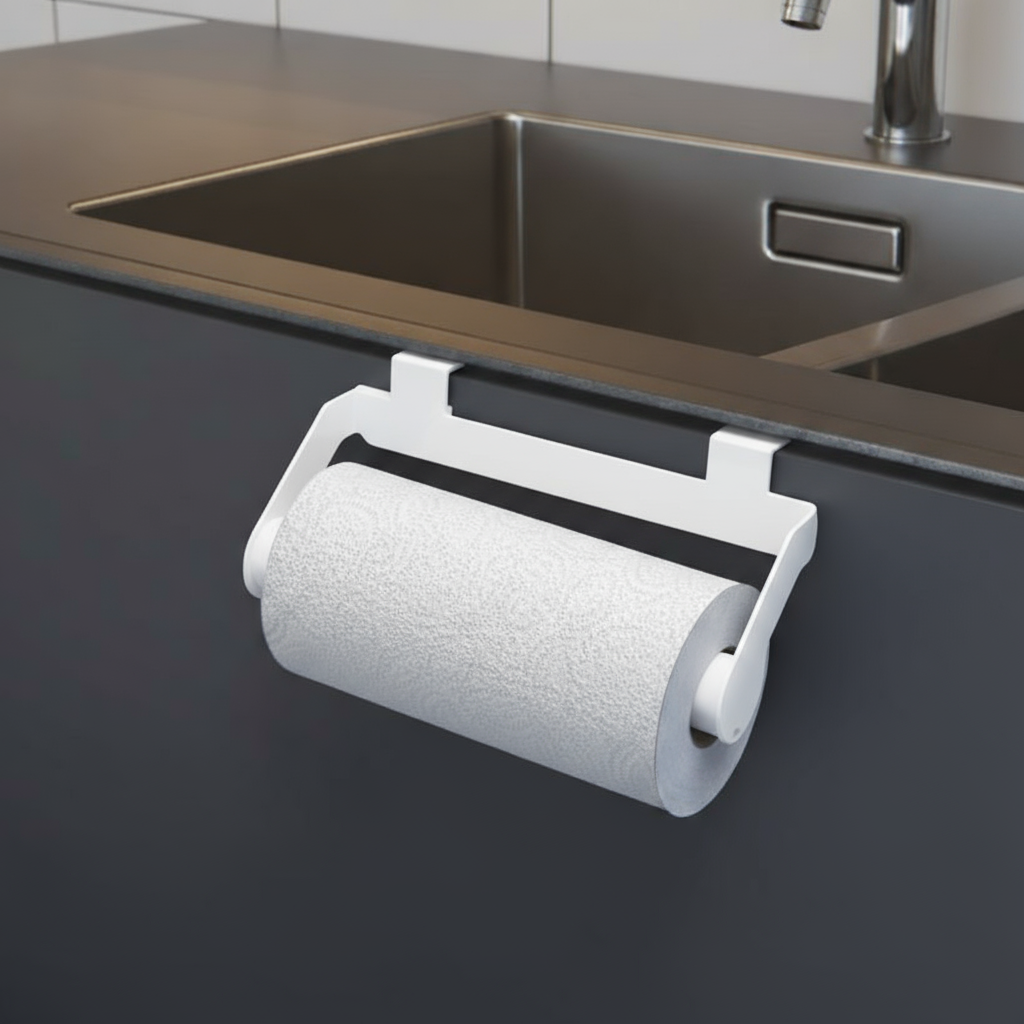 Plastic Paper Towel Rack For Kitchen and Bathroom