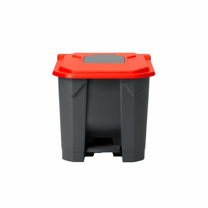 30 L Waste Sorting Bin 44.5 × 40.5 × 42.5 cm with Snap On Lid