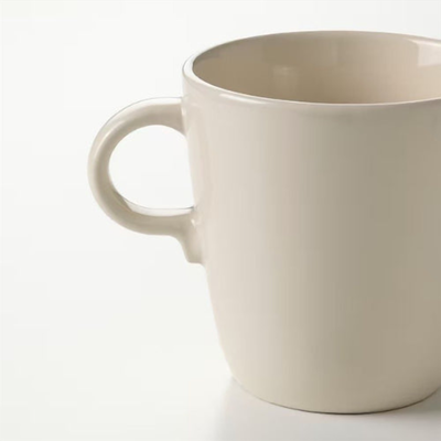 Stackable Ceramic Coffee Cup for Everyday Use, Holds Heat