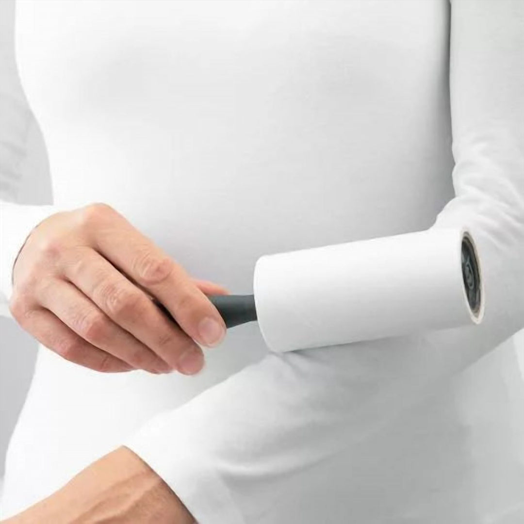 Refillable Lint Roller with 40 Sheets for Clothes and Pet Hair