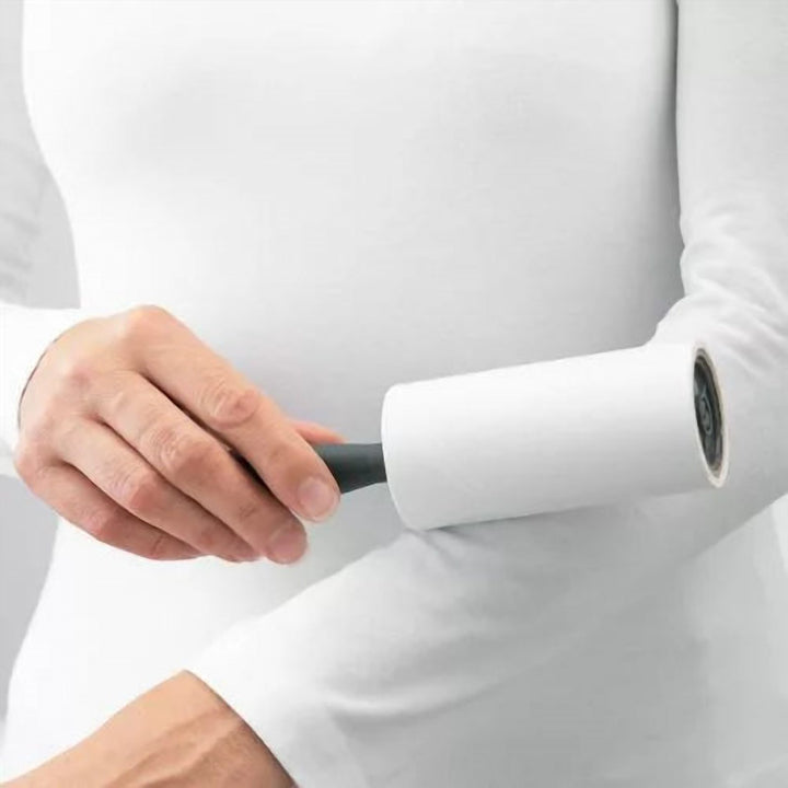Refillable Lint Roller with 40 Sheets for Clothes and Pet Hair