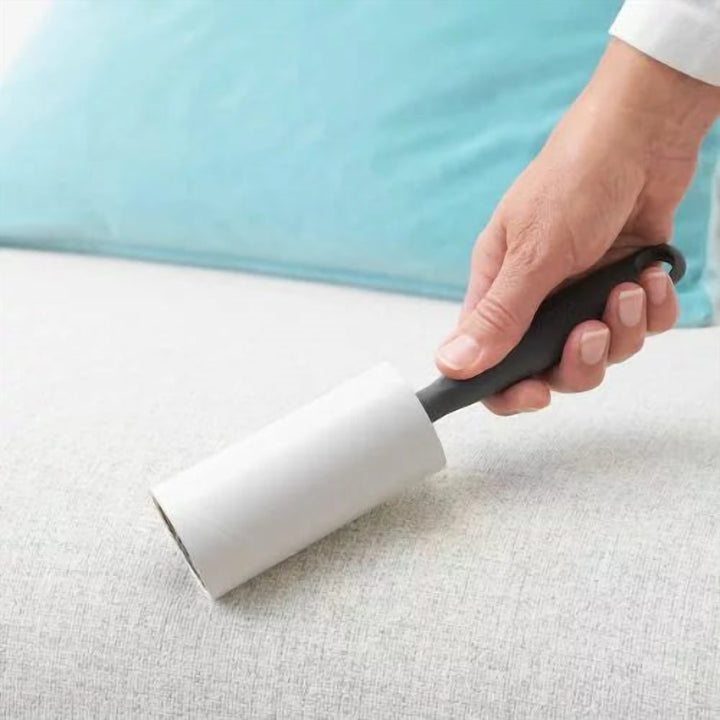 Refillable Lint Roller with 40 Sheets for Clothes and Pet Hair