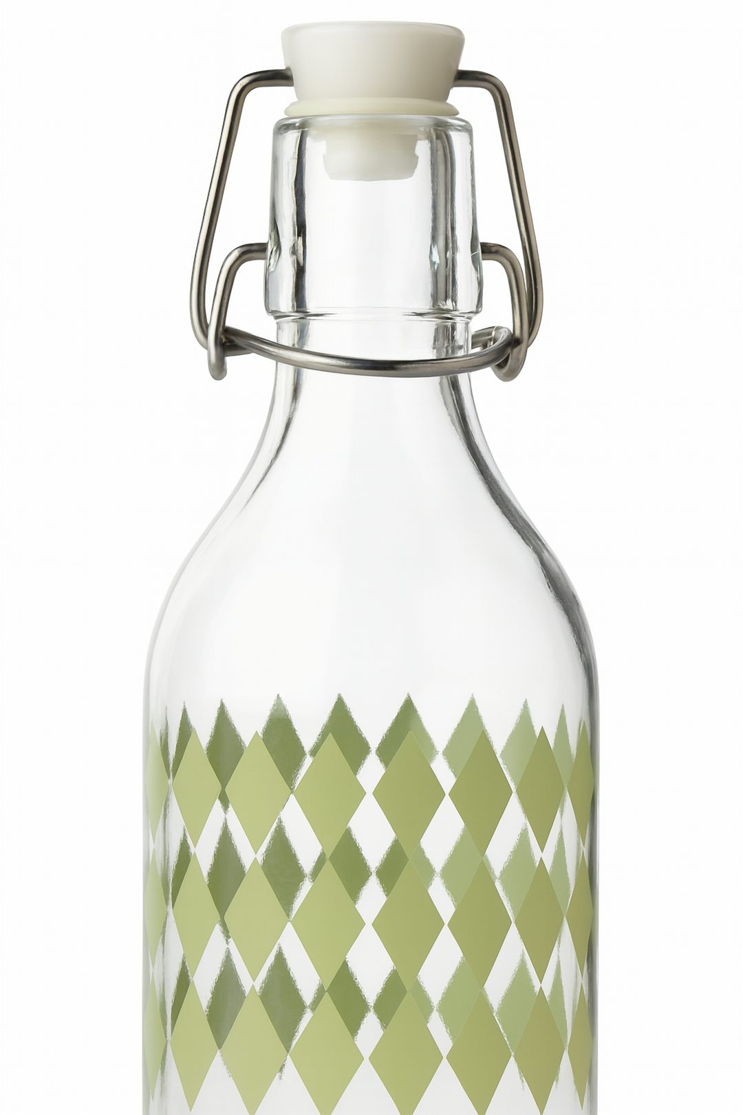 Sports Water Bottle 1 L with Stopper Lid, BPA Free and Leakproof
