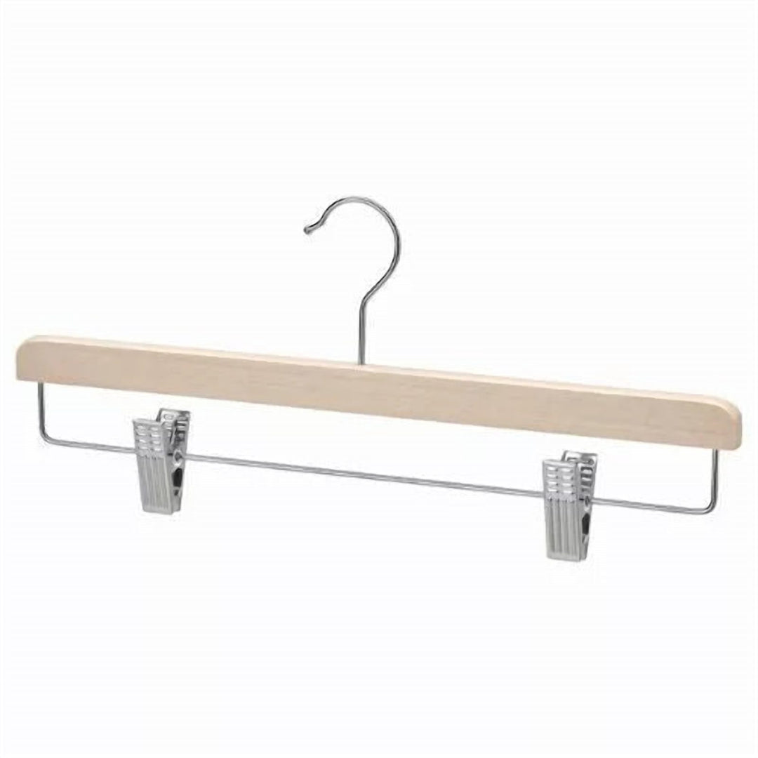 Wooden Clothes Hanger, Single Piece for Jackets and Coats