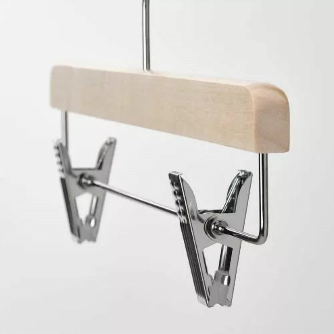 Wooden Clothes Hanger, Single Piece for Jackets and Coats