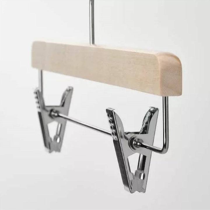 Wooden Clothes Hanger, Single Piece for Jackets and Coats