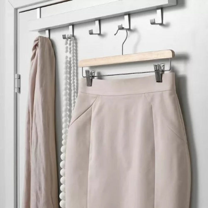 Wooden Clothes Hanger, Single Piece for Jackets and Coats