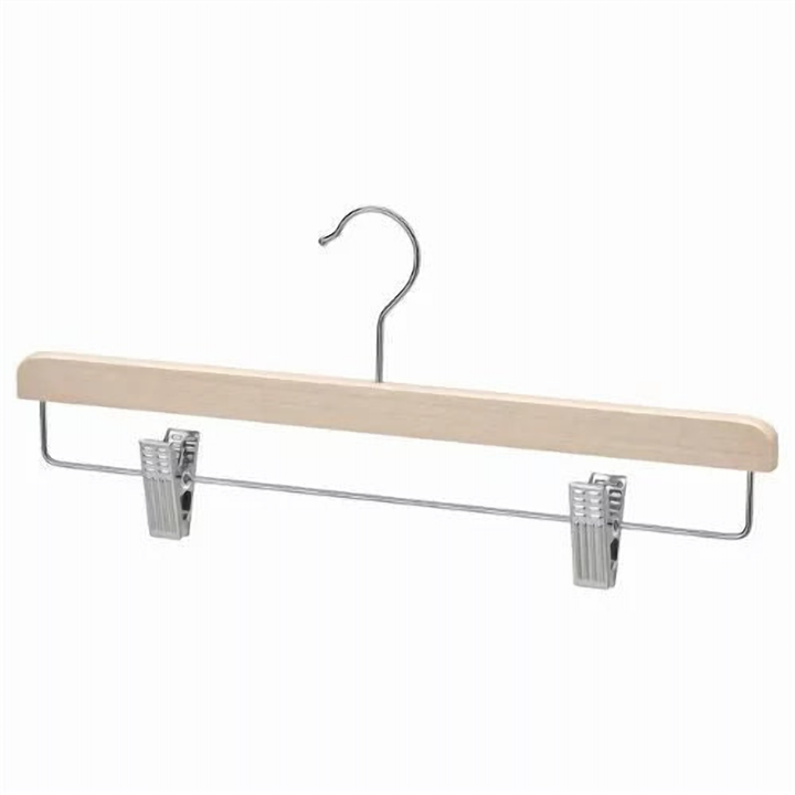 Wooden Clothes Hanger, Single Piece for Jackets and Coats