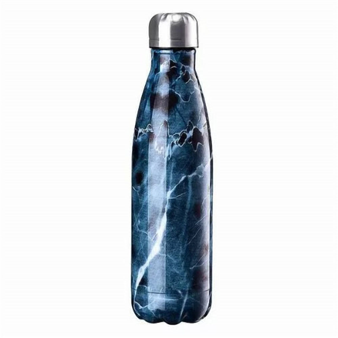 Insulated Stainless Steel Water Bottle 500 ml, Patterned Finish