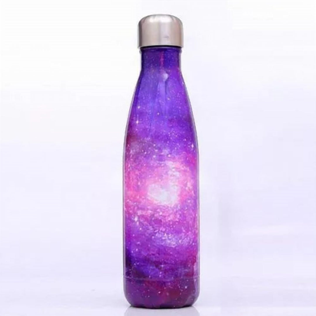 Insulated Stainless Steel Water Bottle 500 ml, Patterned Finish