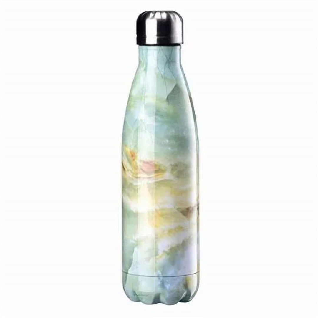 Insulated Stainless Steel Water Bottle 500 ml, Patterned Finish