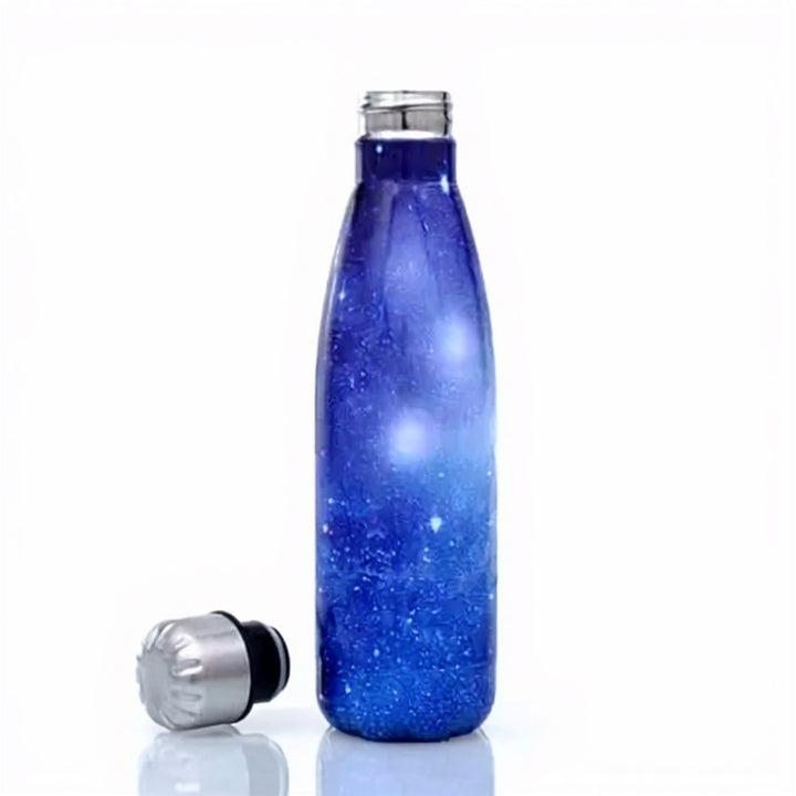 Insulated Stainless Steel Water Bottle 500 ml, Patterned Finish