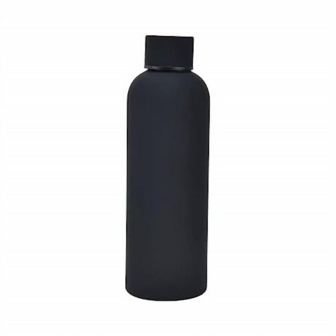 Stainless Steel Water Bottle 500 ml, Removable Lid, Non-Slip