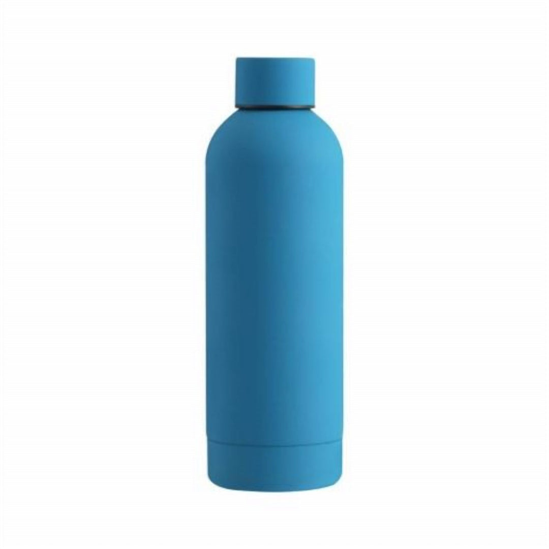 Stainless Steel Water Bottle 500 ml, Removable Lid, Non-Slip