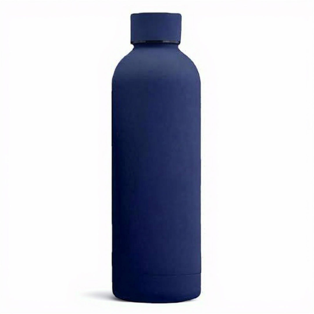 Stainless Steel Water Bottle 500 ml, Removable Lid, Non-Slip