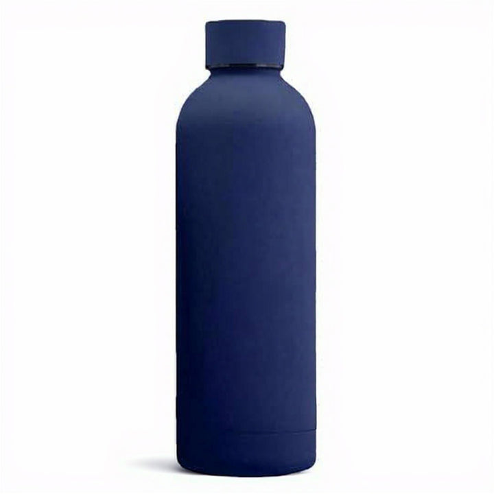 Stainless Steel Water Bottle 500 ml, Removable Lid, Non-Slip