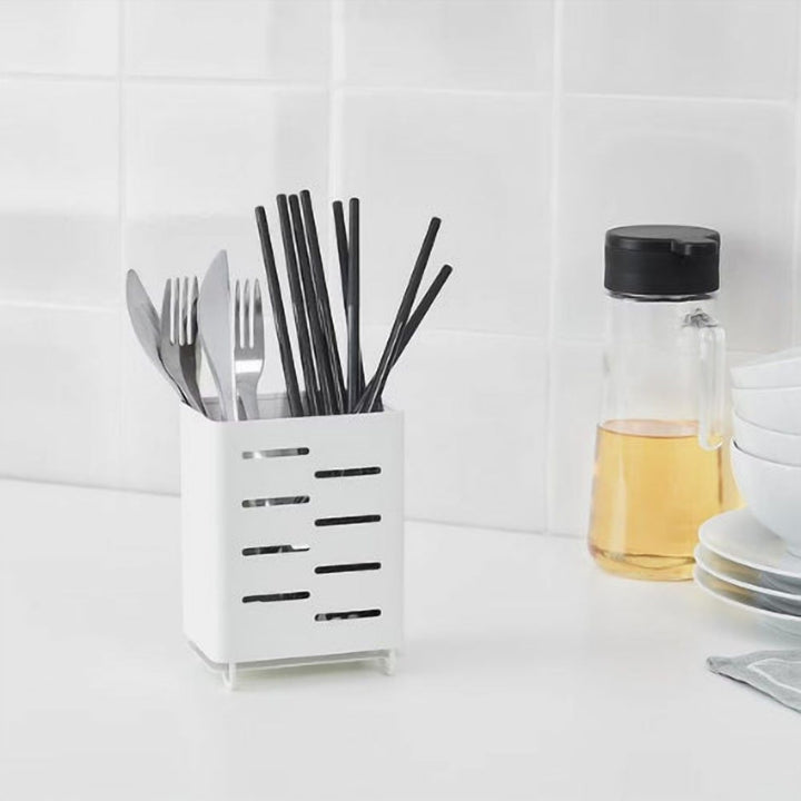 Stainless Steel Kitchen Utensil Holder for Spoons and Ladles