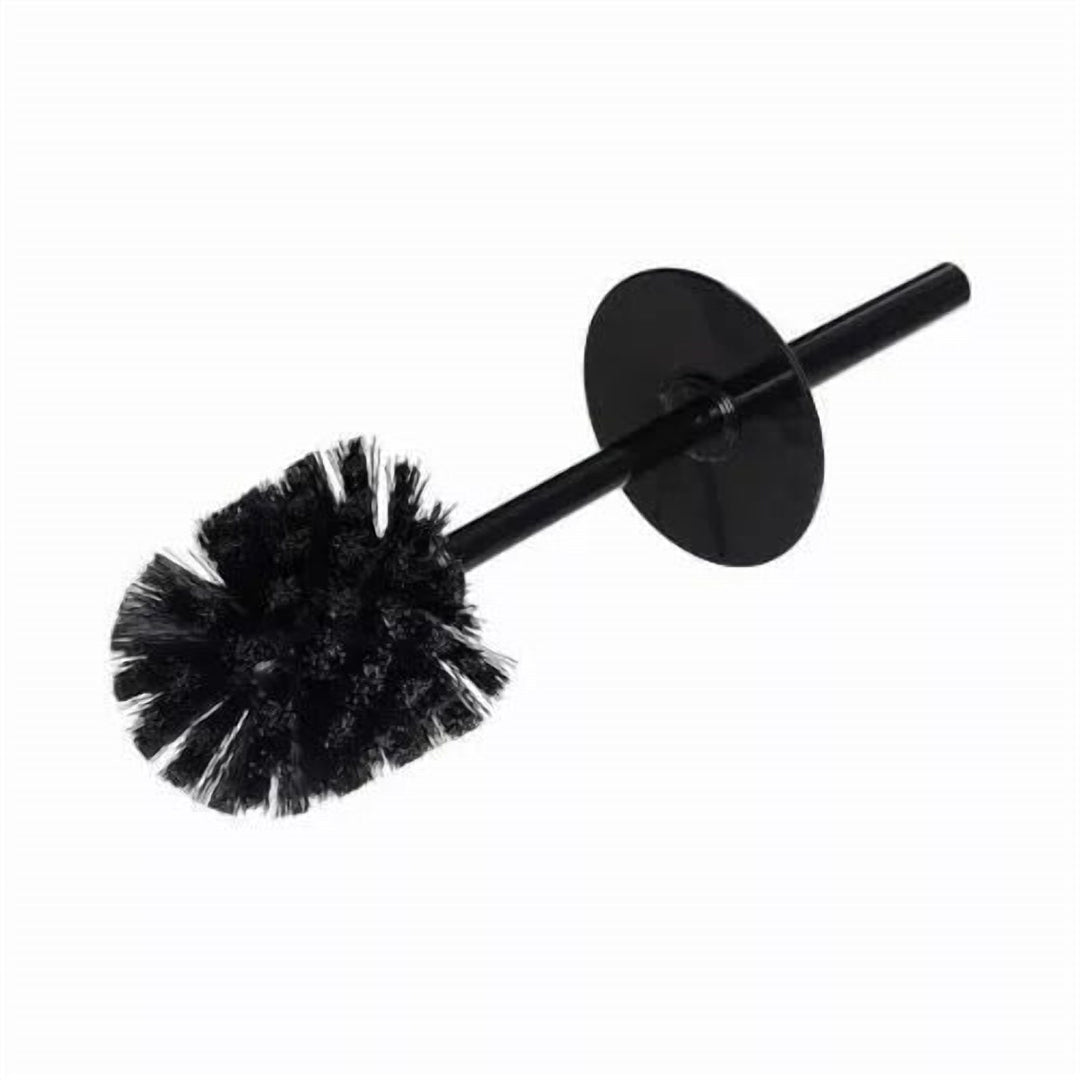 Acrylic Toilet Brush and Holder with Long Non-Slip Handle